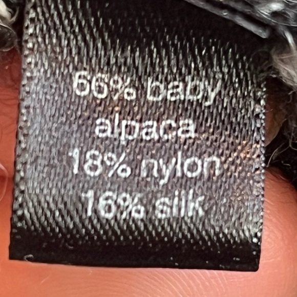 Peruvian Connection Alpaca Silk Cardigan Sweater Sz L Chunky Quiet Luxury Warm - Picture 8 of 15